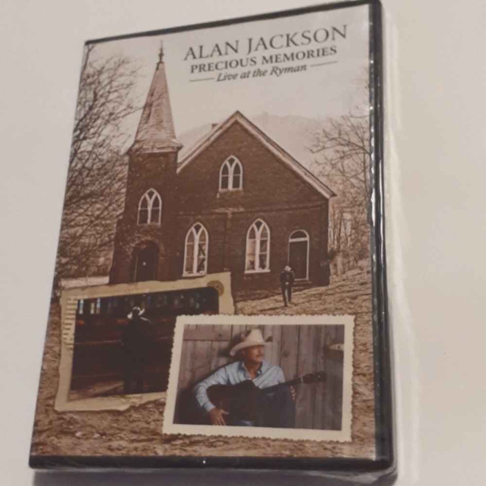 Alan Jackson Precious Memories DVD Sealed Religious Concert Music
